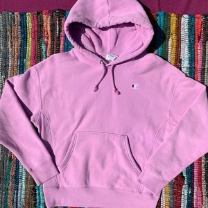 Pink champion reverse weave